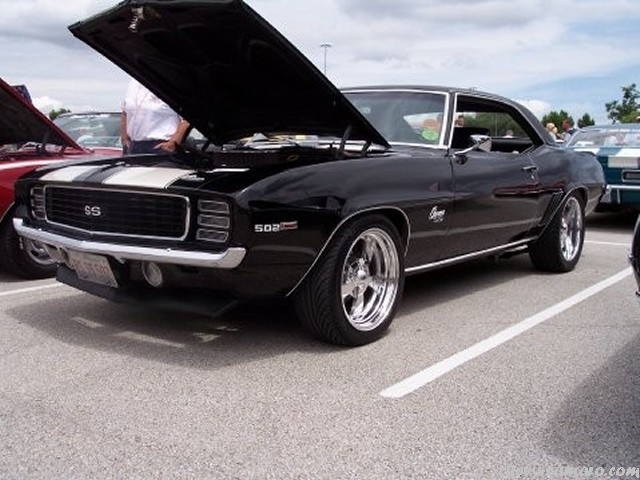 Year 1969 Color Black Model Chevy Camaro RS SS