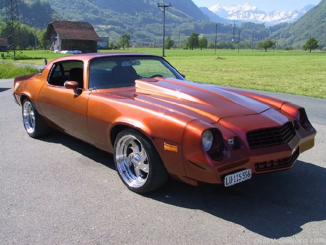 Year 1979 Color fire Model Chevy Camaro